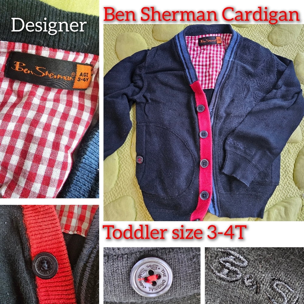 Designer Cardian Toddler 3T 4T